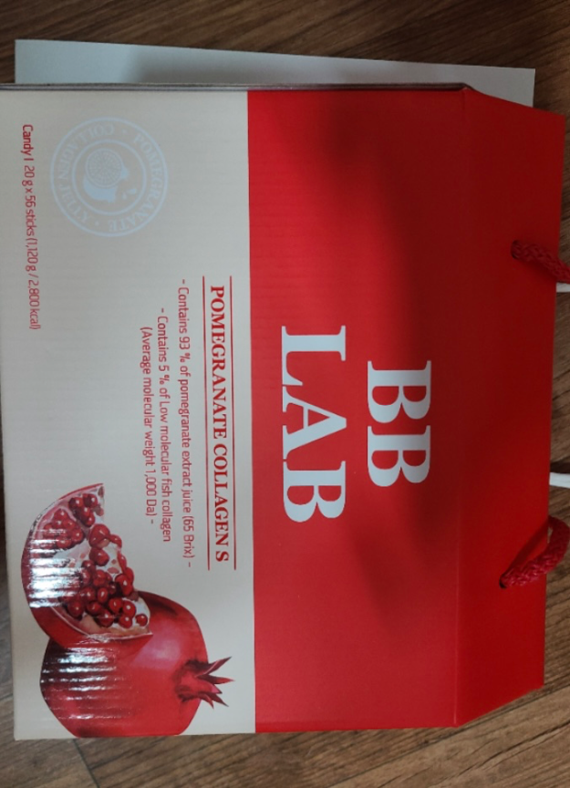 비비랩 석류 콜라겐S 젤리 선물세트 | 베스트 고객후기 뉴트리원